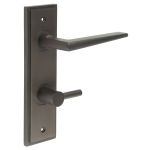 Burlington Mayfair Door Handles On Back Plate with Turn & Release