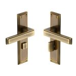 Heritage Brass - Atlantis Door Handle on Plate