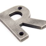 From The Anvil Antique Pewter Letter