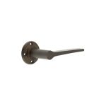 Burlington Knightsbridge Door Handles On Rose