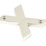 From The Anvil Polished Nickel Letter