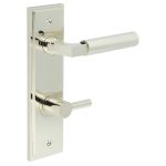 Burlington Westminster Door Handles On Back Plate with Turn & Release