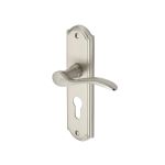 Heritage Brass - Howard Door Handle on Plate