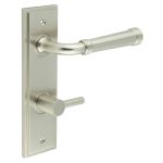 Burlington Highgate Door Handles On Back Plate with Turn & Release