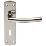 Steelworx Residential Arched Lever on Backplate