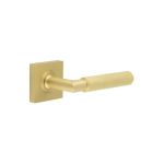 Burlington Piccadilly Knurled Door Handles On Rose