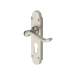 Heritage Brass - Savoy Door Handle on Plate