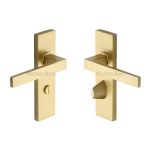 Heritage Brass - Delta Door Handle on Plate