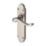 Heritage Brass - Savoy Door Handle on Plate