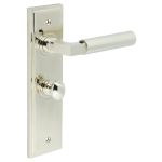 Burlington Westminster Door Handles On Back Plate with Turn & Release