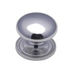 Heritage Brass - Victorian Round Cabinet Knob with Base