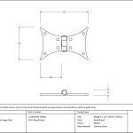 From The Anvil Butterfly Hinge (pair)