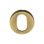 Heritage Brass - Oval Profile Cylinder Escutcheon Round - V4009