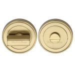 Heritage Brass - Round Bathroom Turn & Release - ERD7030