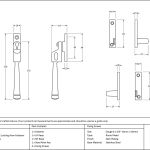 Anvil Night-Vent Locking Avon Fastener