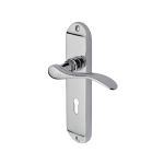 Heritage Brass - Maya Door Handle on Plate