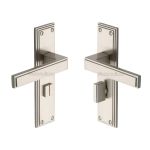 Heritage Brass - Atlantis Door Handle on Plate