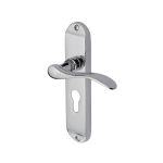 Heritage Brass - Maya Door Handle on Plate