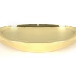 Smooth Brass Oval Sink