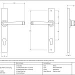 From The Anvil Avon Slimline Lever Set