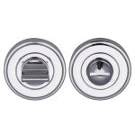 Heritage Brass - Round Bathroom Turn & Release - V4045