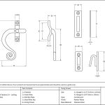 Anvil Locking Monkeytail Fastener