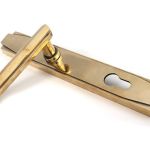 Art Deco Slimline Lever Espag. Lock Set