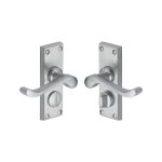Heritage Brass - Bedford Short Door Handle on Plate