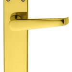 Victorian Lever on Backplate