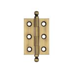 Hoxton Brass Finial Cabinet Hinges