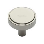 Heritage Brass - Stepped Disc Cabinet Knob