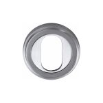 Heritage Brass - Oval Profile Cylinder Escutcheon Round - V5010