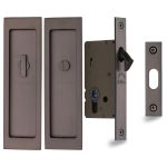Heritage Brass - Flush Pull Privacy Set