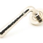 Anvil Hammered Newbury Lever on Rose Set (Plain)