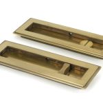 Anvil Art Deco Rectangular Pull - Privacy Set