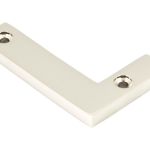From The Anvil Polished Nickel Letter