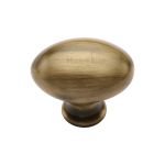 Heritage Brass - Victorian Oval Cabinet Knob