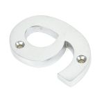 From The Anvil Satin Chrome Numeral