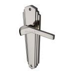 Heritage Brass - Waldorf Door Handle on Plate