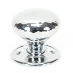 Anvil Hammered Mushroom Mortice/Rim Knob Set