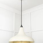 Smooth Brass Frankley Pendant in Teasel