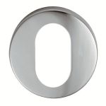 Oval profile Escutcheon 52 x 8mm