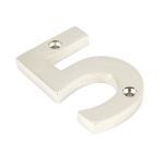 From The Anvil Polished Nickel Numeral