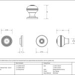 From The Anvil Prestbury Cabinet Knob