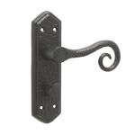 Antique Royal Suite Lever on Back Plate