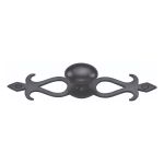 Heritage Brass - Oval Cabinet Knob with Backplate