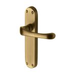 Heritage Brass - Gloucester Door Handle on Plate
