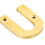 From the Anvil Polished Brass Letter