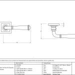 From The Anvil Regency Lever on Square Rose Set