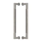 Heritage Brass - Bauhaus Knurled Back to Back Door Pull Handle